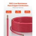 thumbnail image 3 of VEVOR THHN Wire 6 AWG Black White Red and 8 AWG Green Stranded Copper Wire 120 ft, 3 of 9