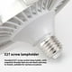 thumbnail image 5 of Ventilador, ventilador de techo, ventilador de escritorio, 110-265 V, utilizable, E27, ventilador de tornillo, luz, ventilador de techo con luces, ventilador de techo bajo cerrado, luz, luz de techo c, 5 of 9