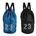 thumbnail image 1 of Yosoo Ball Bag, Drawstring Bag,Basketball Football Soccer Sports Training Exercising Mesh Backpack Shoulder Drawstring Bag, 1 of 8