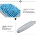thumbnail image 2 of BEADCEST Hair Tools Paddle Brush for Wet Hair with Smooth Function for Daily Use 1Pcs, 2 of 4