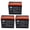 3 Pack, variant on 12V 6Ah Battery Dirt Pit Bike 125cc 4 Stroke Motor Kit Semi Auto Engine Wiring Loom for Go Kart ATV UTV Quad Buggy Moped Dune 4 Wheeler ATC70 ATC90 TRX90