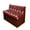 Christmas Penguin Gift Pattern, variant on XYZCANDO 2-Piece RV Dinette Cushion Covers Soft Elastic, Compatible with Dinette Booth Camper Camper Cushion Covers(Maple Leaf)