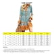 thumbnail image 5 of Vestido de mujer largo a media pierna informal con diseño elástico para 4 estaciones, vocación, casa de vacaciones, playa, 5 of 6