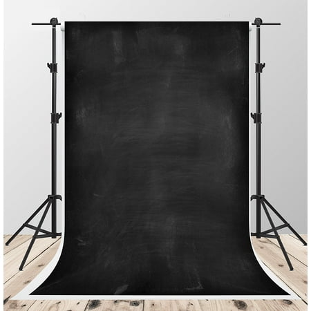 HelloDecor Polyster 5x7ft Back to School Photography Backdrops Chalkboard Background for Student Memorial Photo Shoot