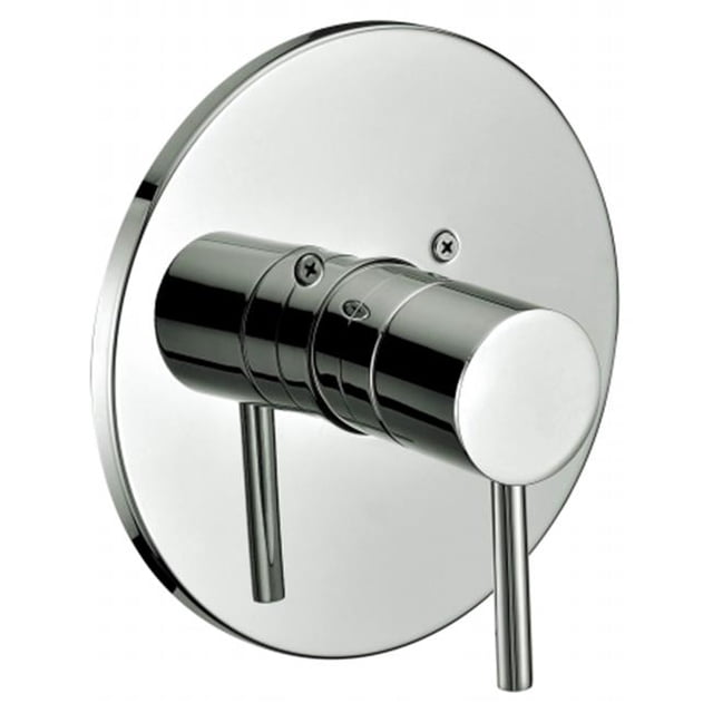 Pressure Balancing Shower Valve Trim - Lever Handle - Brushed Nickel