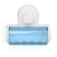 thumbnail image 1 of Soporte de cepillo de dientes de montaje en pared con 5 ranuras con cubierta, organizador de almacenamiento de cepillo de dientes autoadhesivo para ducha, colgador de cepillo de dientes para baño, 1 of 5