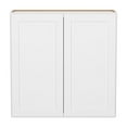 thumbnail image 3 of Furinno Shaker Wall Kitchen Cabinet 2 Doors-2 Shelves, Ready to Assemble, 12 D x 36 W x 36 H, White, 3 of 8