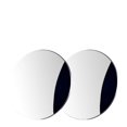 thumbnail image 1 of Espejo retrovisor de punto ciego de cristal circular fijo de 2 pulgadas, juego de 2 piezas: el mejor espejo retrovisor para todos los coches, 1 of 5