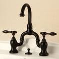 thumbnail image 2 of Kingston Brass KS7995TAL Bridge Standard Mount Bathroom Faucet, Oil Rubbed Bronze, 2 of 2