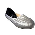 thumbnail image 1 of Balerina Roommie Wave silver Medida 24 CM Doble Suela interiores exteriores, 1 of 5