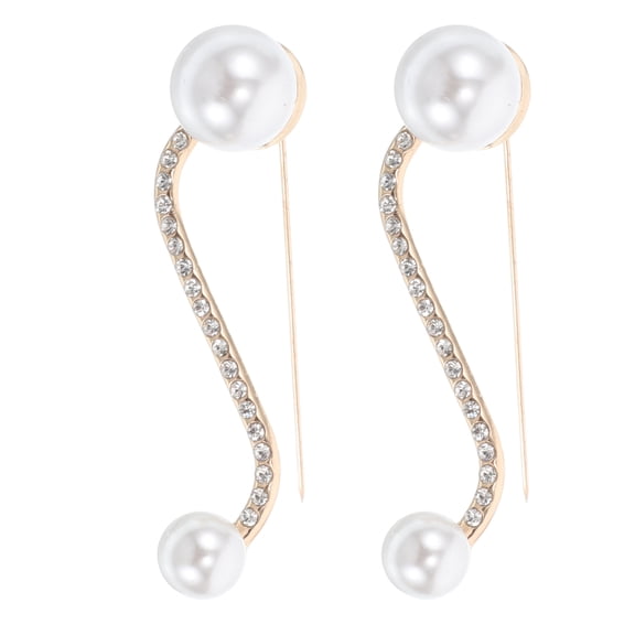 NIAIZEK Large Safety Pins 2-Pack Multi-Alloy Heavy Duty Pins for Crafts, Clothing, Home Decor, and Everyday Versatile Use