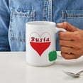thumbnail image 4 of CafePress - Busia Polish Heart Ceramic Mug - 15 oz Ceramic Large White Novelty Mug, 4 of 6