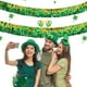 thumbnail image 3 of KAKOWELY 1 guirnalda de trébol de cuatro hojas para el Día de San Patricio, decoración para fiestas., 3 of 4