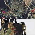 thumbnail image 3 of Shoulder Handbags for Women, Peacock Embroidery Handbag, Retro Canvas Party Purse with Bling Sequins Peacock Embroidered, 3 of 4