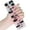 JR51, variant on Semi Cured Nails Polish Wraps Halloween Nails Stickers Glow in Dark Gels Nails Strips Nails Art Decoration