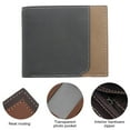 thumbnail image 3 of Note Wallet (Slim Leather Bifold Design, RFID Blocking, Holds Cards, Coin Pouch, Flat Note Section), 3 of 5