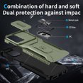 thumbnail image 6 of Allytech Rugged Case for Motorola Moto G (2023), [Slide Camera Cover] [360° Rotating Kickstand] [Military Protection] [Magnetic Car Mount] Non-Slip Anti-Scratch Shockproof Heavy Duty Case - Green, 6 of 8