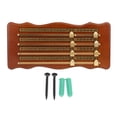 thumbnail image 2 of Marcador De Billar, Accesorios Vintage Para Palos De Madera De Alta Densidad, Marcador De Puntuación De Billar Marrón Fácil De Instalar Para Juegos De Mesa De Billar, 2 of 7