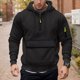 thumbnail image 1 of MHFRRA Sudaderas y Sudaderas para Hombre para Uso Diario, Holgadas, con Cremallera y Múltiples Bolsillos para Otoño E Invierno, conjuntos de Fin de Semana Cómodos y Elegantes Negro, 1 of 3
