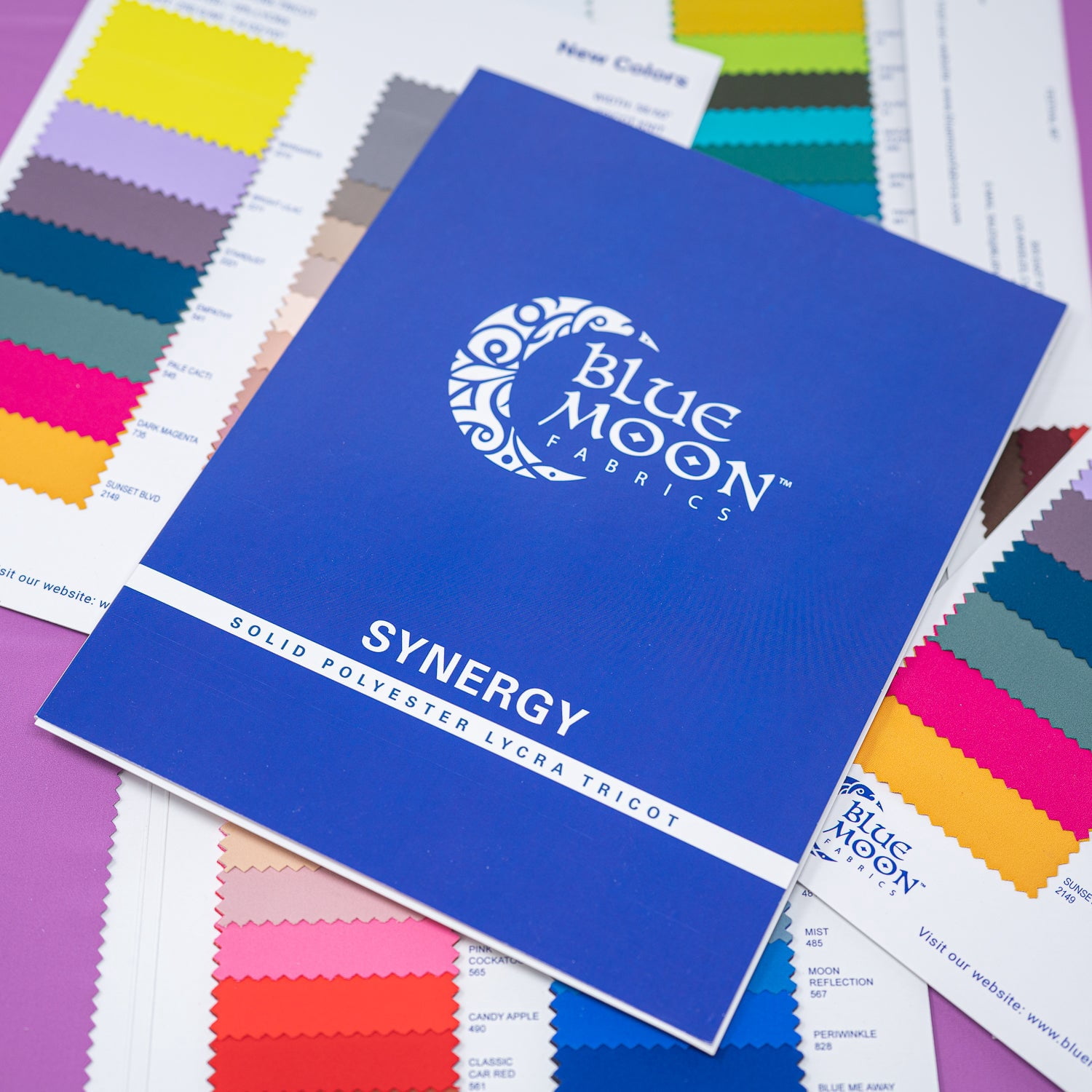 Synergy Polyester Lycra Color Card With Expansion Card - Walmart.com