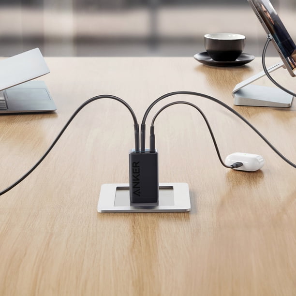 Anker PowerPort III 3-Port 65W Wall Charger, PPS Fast Compact