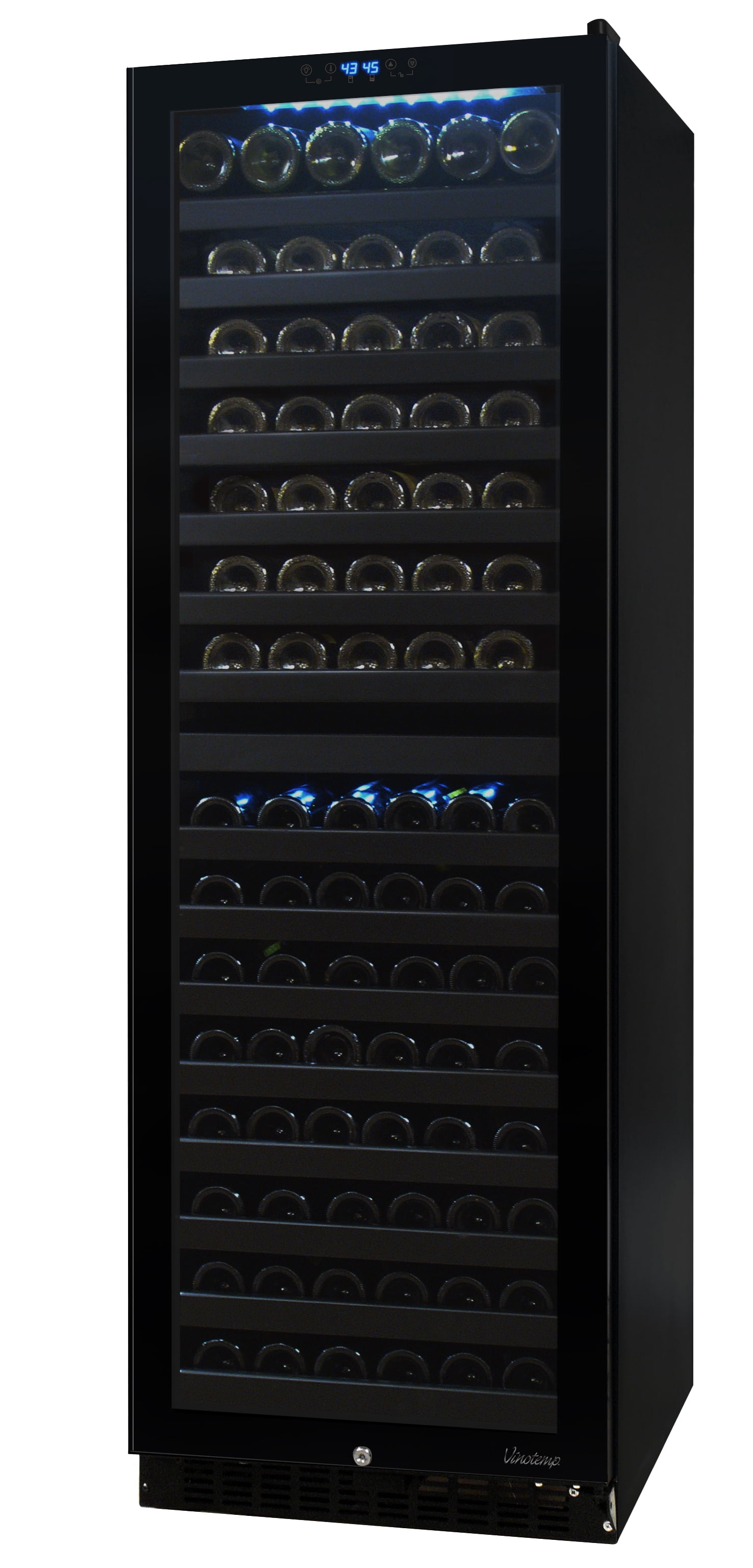 Vinotemp VT-140 TS 142 Bottle Dual-Zone Touchscreen Wine Cooler