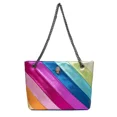 thumbnail image 4 of Bolso de mano para mujer de la marca británica KURT GEIGER London con diseño de arcoíris, de gran capacidad, con diseño de ondas y cabeza de águila y pájaro, bolsos para mujer, 4 of 5