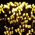 thumbnail image 5 of Serie de Luces La Merced  Decorativa Luz Led Blanca Cálida 140 Focos 8 Funciones Cable Verde 6.3 m, 5 of 5