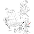 thumbnail image 3 of Sidaley El precedente de plástico del Club Car con aceleradores de potenciómetro MCOR, piezas de cóndor, caja fuerte duradera y resistente Vehículos, repuestos y accesorios Mis, 3 of 6