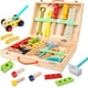 thumbnail image 1 of Juguete a partir de 3 años, regalo niño/niña de 5 años, caja de herramientas infantil juguetes de madera con caja de madera, juguetes Montessori de 3 4 5 6 años para niños niñas, 1 of 5