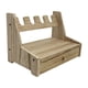 thumbnail image 3 of Organizador de herramientas Estante de almacenamiento de madera Accesorios multifuncionales Compacto Fácil de Con cajón, 3 of 9