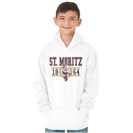 PACMAN Arcade Game St Moritz Varsity Youth Hoodie Boy Girl Teen Brisco Brands M