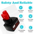 thumbnail image 3 of Batería VOLT1799 12V 9.0Ah Paquete de 2 para Milwaukee M12, 3 of 6