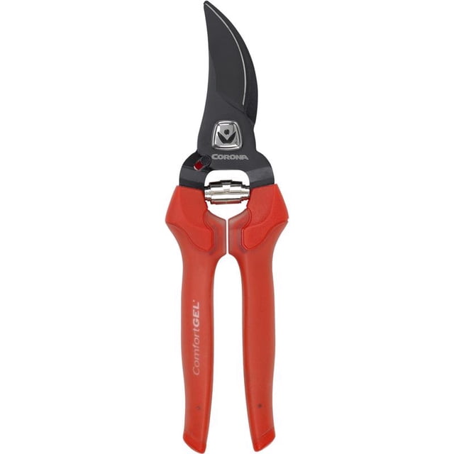 Pruners Corona ComfortGel Bypass de acero inoxidable de 11,4 cm