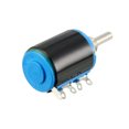 thumbnail image 4 of Unique Bargains 2.2K Ohm Adjustable Resistors Wire Wound Multi Turn Precision Potentiometer Pots w Knob 2pcs, 4 of 4