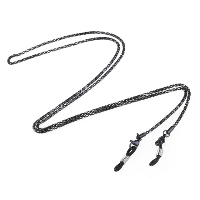 BESTYASH Chaîne pour Lunettes Femmes 1ensemble Acier Inoxydable Design Simple et Pratique 80cm 31.5 Pouces