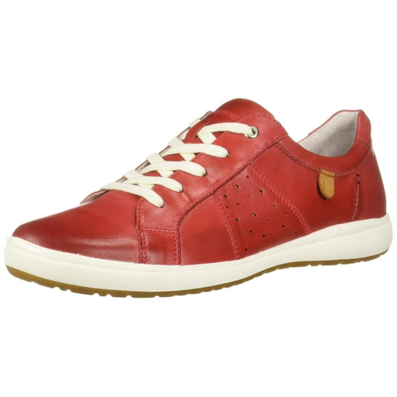 Josef Seibel Women's Caren 01 Sneaker, red, 38 Medium EU (7-7.5 US)