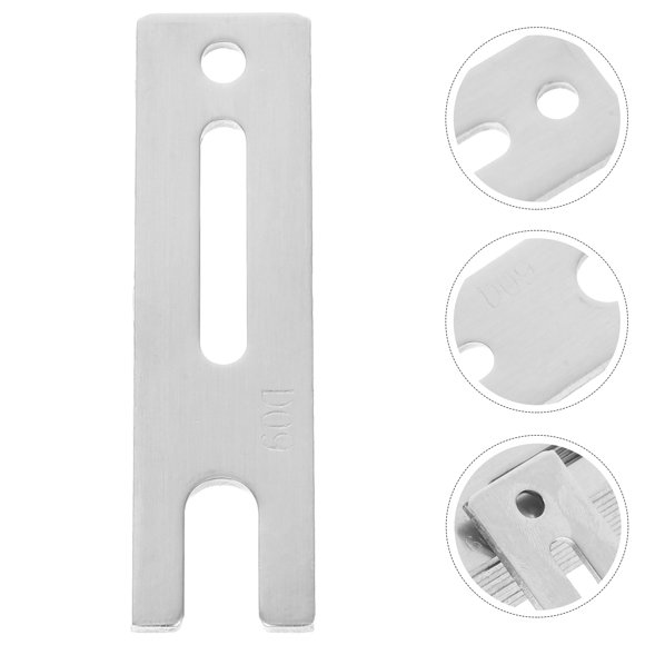 HAMPPLIES 10Ud Seguro Para Y Puertas Correderas Con Material Resistente Plata