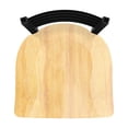 thumbnail image 2 of 400 Jackie 18" Chair with Black Wrinkle Finish and Natural Maple Seat, 2 of 2