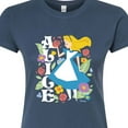 thumbnail image 3 of Disney - Alice In Wonderland - Alice Botanical - Juniors Fitted Graphic T-Shirt, 3 of 5