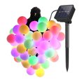 thumbnail image 1 of bolas LED flexibles, múltiples modos de iluminación, IP65 a prueba de agua, guirnaldas de luces solares para decoración interior y exterior, jardines, celebraciones varias, etc.-30 luces, 1 of 2