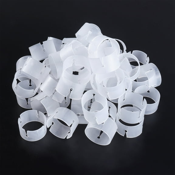 MLINS  150 Pcs Balloon Arch Clips Clamps Decoration Wedding Balloons White