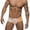 Orange, variant on Mens Bikini Swimwear Sexy Swimsuit Gradient Design Swim Briefs with Drawstring Low Waist Bathing Suit Lightweight Swim Bottons 2026 Summer Beach Vacation Outfits