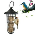 thumbnail image 4 of Penkiiy Outdoor Hanging Metal Windproof Ball Type Bird Feeder,Seed Feeder Wild Bird Feeders for Outside Hanging, 4 of 9