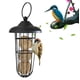 thumbnail image 4 of Comedero para pájaros colgante Fiudx tipo bola a prueba de viento Metal, 4 of 7