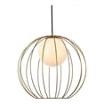 thumbnail image 3 of Wetzel 1 light brass pendant, 3 of 3
