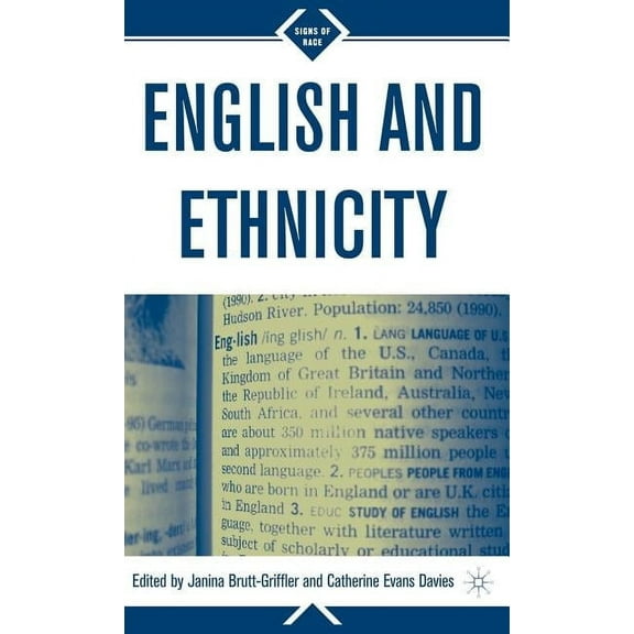 Signs of Race English and Ethnicity, (Hardcover)