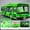 Green-GN, variant on MMJ Simulation Bus Toy Large Open Door Light Sound Inertia Sliding 11.2x2.95x2.56in for Age 3 to Adult