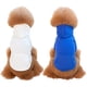 thumbnail image 4 of Sudadera con capucha polar para perros y gatos, ropa cálida para perros pequeños, ropa para cachorros, sudadera con capucha, disfraz suave para cachorros, negro, blanco y azul, 4 of 5