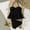 Black, variant on WELOIJEVBE 2 Piece Swimsuit for Girls Casual Comfy Stretchy Halter Neck Bikini Set Kids Girls Bathing Suit Girls' Swimwear 7-8 Years